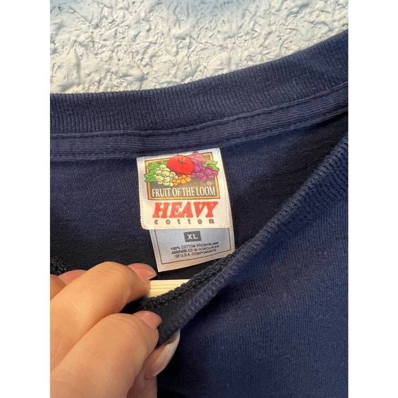 Vintage Fruit of the Loom into the Future Y2K 2000 Shirt 1999 - Clinton Bush XL - Picture 4 of 5